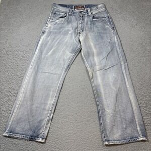 Vintage LEVI'S 569 Men 33x30 Loose Straight Baggy Y2K Jeans Faded